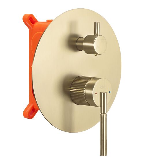 Podomietková sprchová sada Rea Argon Zlatý Kartáčovaný + BOX