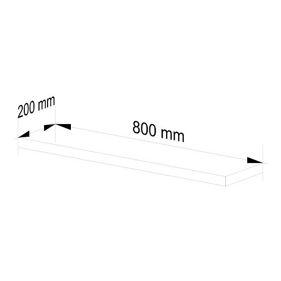 POLICA PS-4 80cm DUB SONOMA