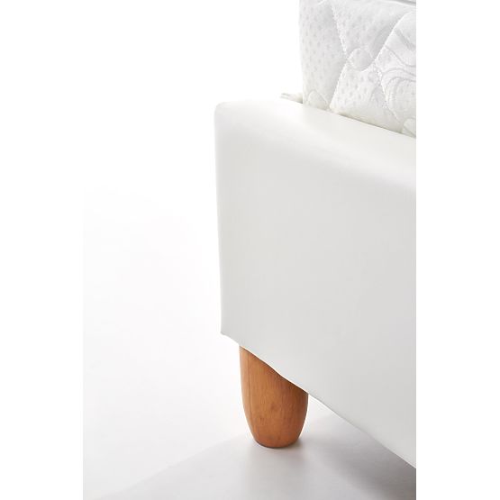 Čalúnená posteľ 160x200 SANDY - svetlo šedá