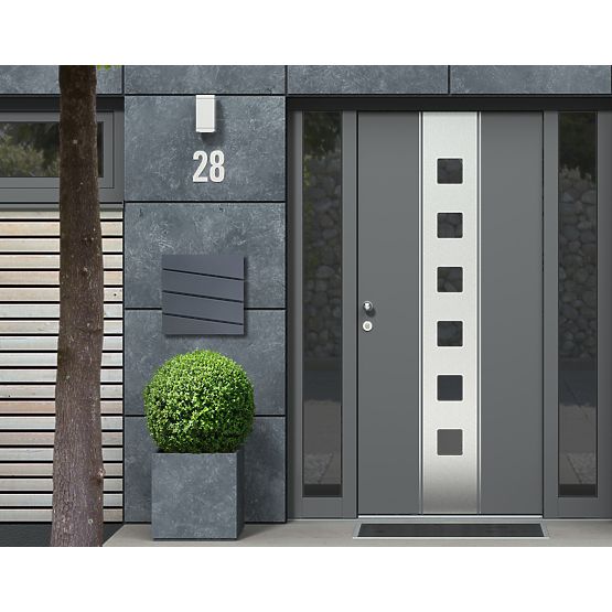 Poštová schránka antracit