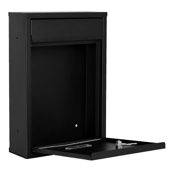 Poštová schránka na listy Gustav čierna s nápismi