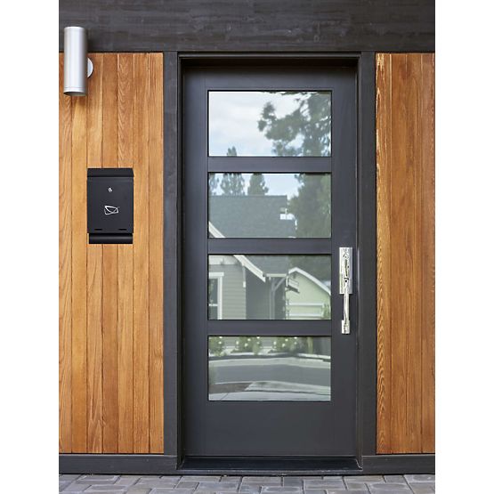 Poštová schránka na listy Hadvar čierna