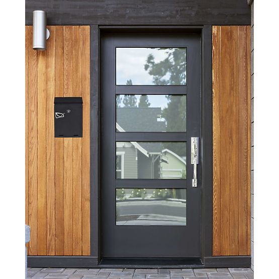 Poštová schránka na listy Odvin čierna