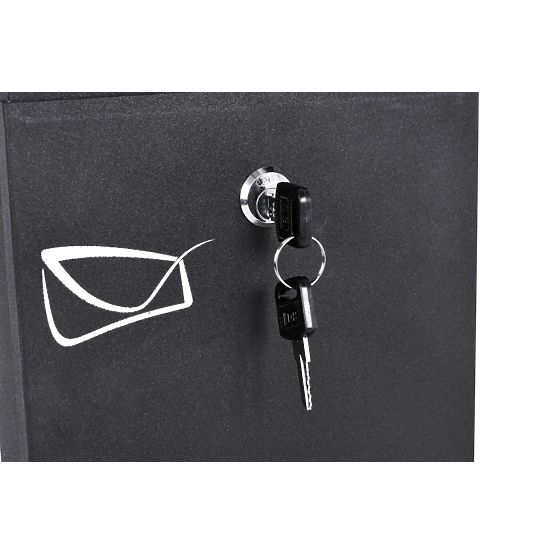 Poštová schránka na listy Odvin čierna