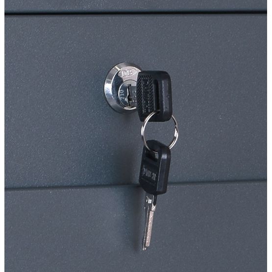 Poštová schránka na listy Vidar antracit