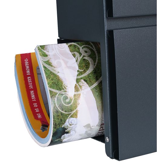 Poštová schránka na listy Vidar antracit