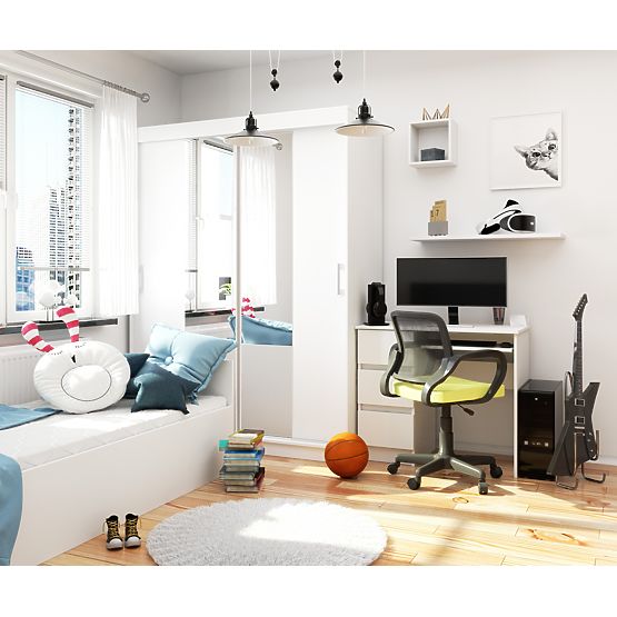 POSUVNÁ SKRIŇA 150cm CLP BIELA