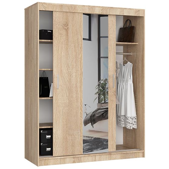 POSUVNÁ SKRIŇA 150cm CLP SONOMA