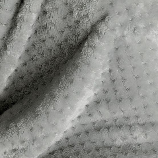 Prehoz SHLEEPY sivá farba s žakárovým vzorom klasický štýl 220x240