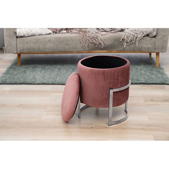 PUF PORTO PÚDROVÁ RUŽOVÁ