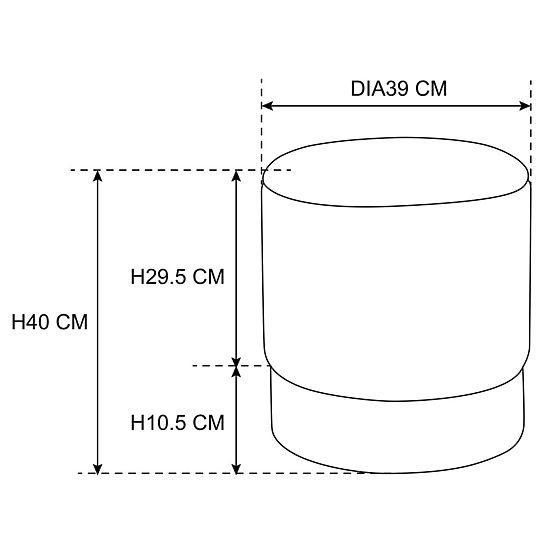 PUF ZLATÝ BÉŽOVÝ