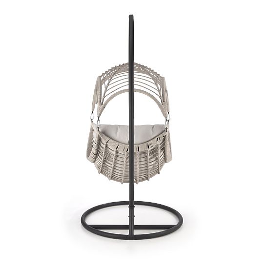 RASMUS záhradné kreslo, svetlosivá (3p=1ks)