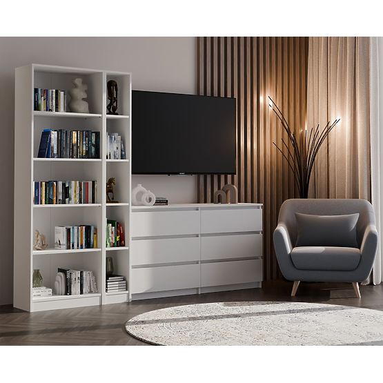 Regál Onyx R25 BIELY