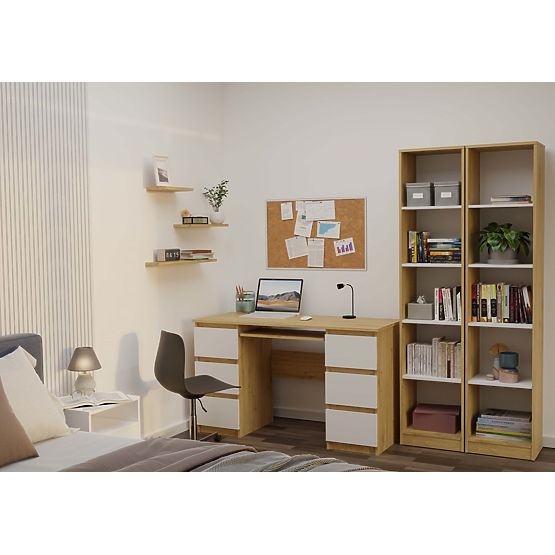 Regál Onyx R40 DUB ARTISAN BIELA