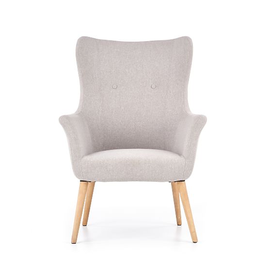 Relaxačné kreslo COTTO svetlosivé