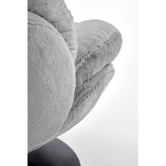 Relaxačné kreslo SHELL, sivé (1p=1ks)