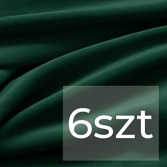 RESTILO poťah na pohovku SENTO farba fľašková zelená hladký klasický štýl