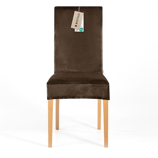 RESTILO poťah na pohovku SENTO farba hnedá hladký klasický štýl