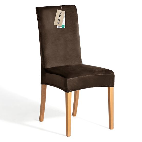 RESTILO poťah na pohovku SENTO farba hnedá hladký klasický štýl