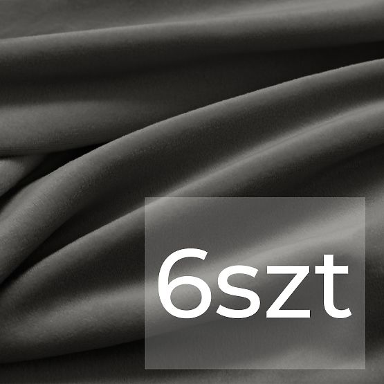 RESTILO poťah na pohovku SENTO farba oceľová hladký klasický štýl