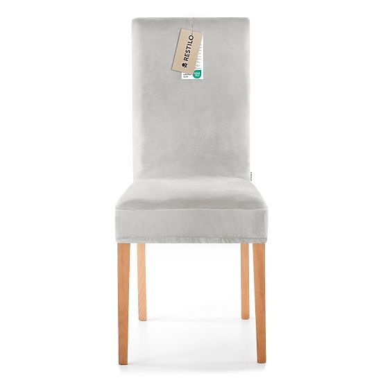 RESTILO poťah na pohovku SENTO farba šedá hladká klasický štýl