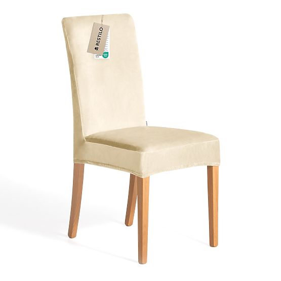 RESTILO poťah na pohovku SENTO farba svetlo béžová hladký klasický štýl