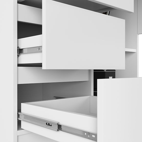 ROHOVÝ PÍSACÍ STÔL B16 CLP PK ĽAVÝ BIELY