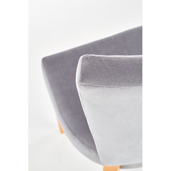 ROIS stolička dub medový / sivá (1p=2ks)