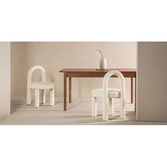 Rozkladací stôl Iselio 160-200 cm, obdĺžnikový, hnedý