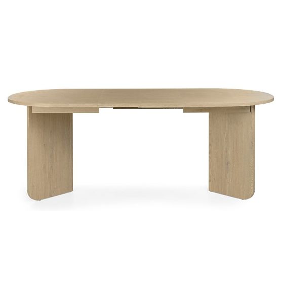 Rozkladací stôl Mou 140-200 cm, Dub Cremona Torro, oválna doska