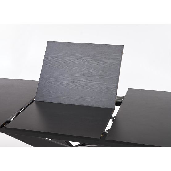 Rozkladací stôl SANDRO, čierny (2p=1ks)