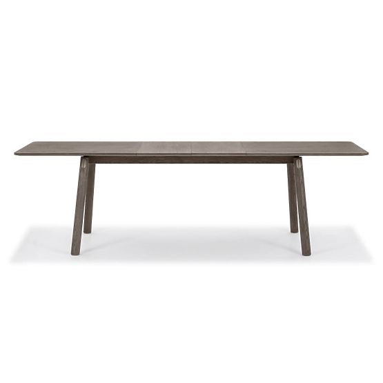 Rozkladací stôl Selvoni 180-260 cm, masívne dubové drevo, dyha, espresso