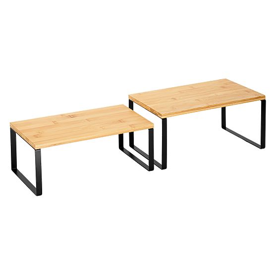 Sada 2 bambusových políc GINGER