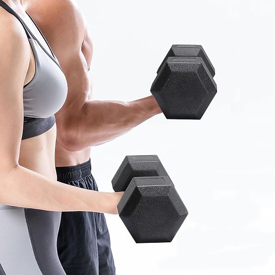 Sada 2 činiek KRONOS činky 2x6 kg