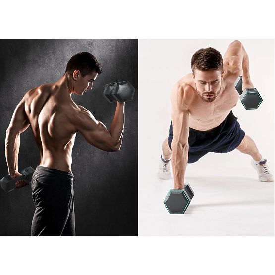 Sada 2 činiek OLIMP činky 2x5 kg