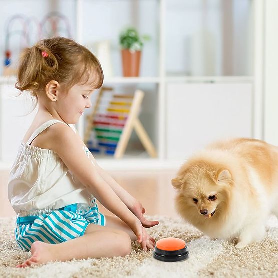 Sada 4 komunikačných tlačidiel pre psa TALKER