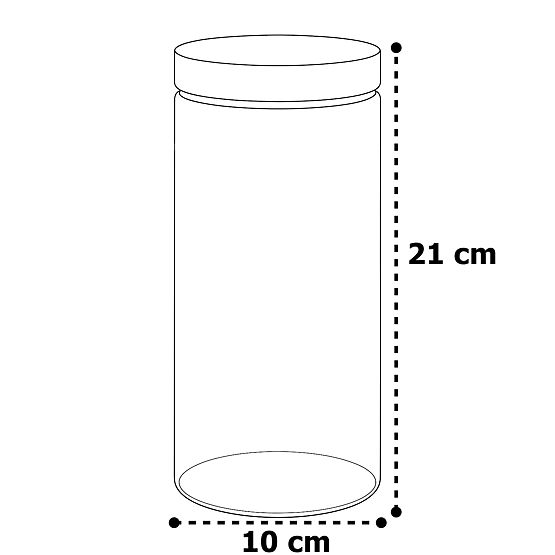 Sada 9 nádob FRASCO