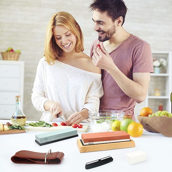 Sada brúsnych kameňov na nože SERDIS