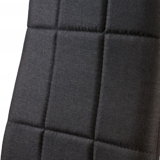 Sada čalúnených stoličiek do jedálne a obývacej izby 4ks čierne