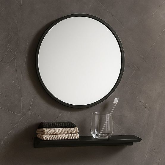 Sada kúpeľňového nábytku s umývadlom Molly 40 cm Sivá