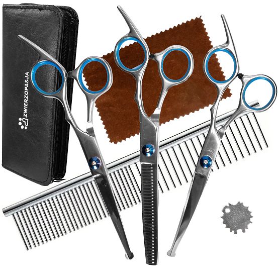 Sada nožníc pre zvieratá GROMMY pre psa a mačku