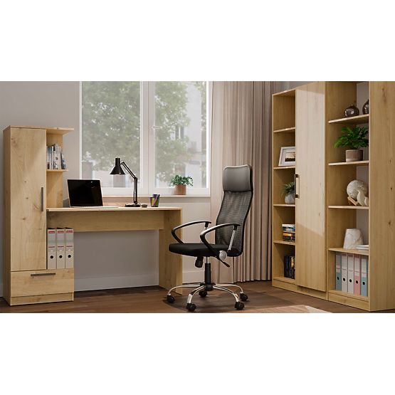 Sada Písací stôl + Regál COSMO DUB ARTISAN
