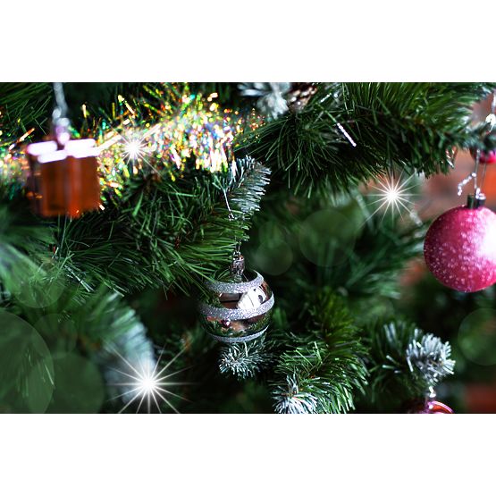 Sada vianočných ozdôb Lila/Rose 208 ks