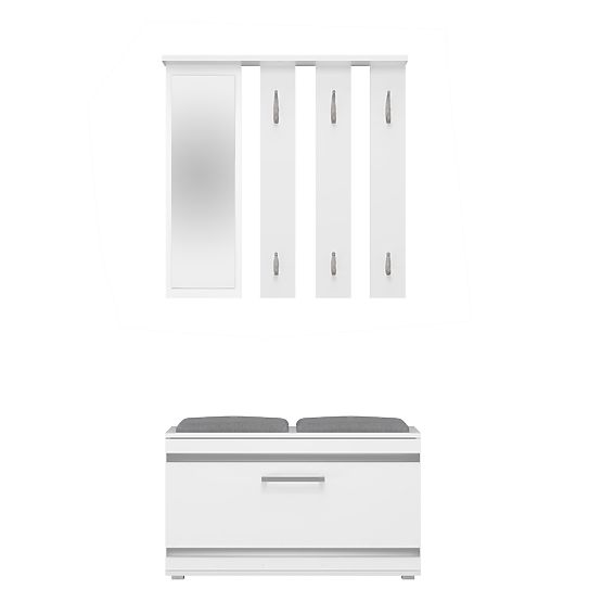 Šatníková skriňa Opal OPAL BIELA