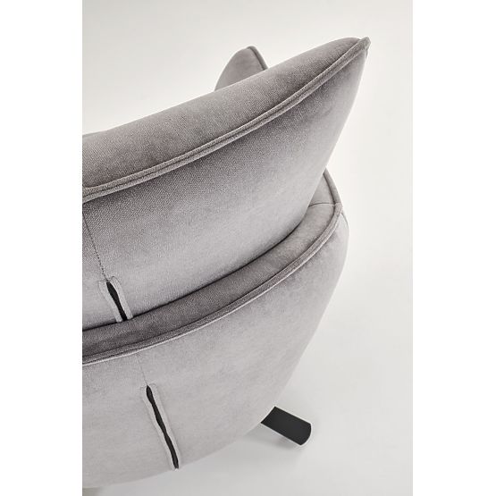 SCAMPI relaxačné kreslo, sivé (1p=1ks)