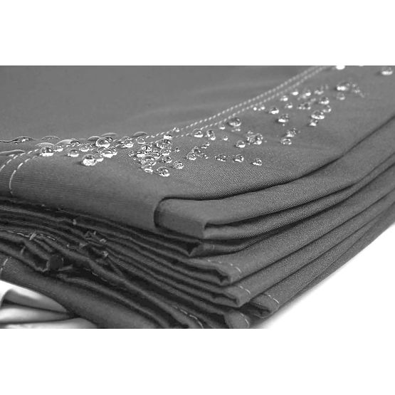 Sedák podložka na záhradnú hojdačku 120 x 93 cm sivá ModernHome