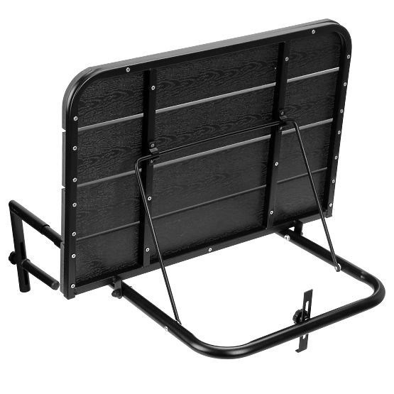 Skladací balkónový stolík ARETTO čierny