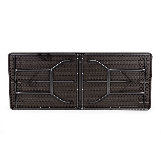 Skladací cateringový banketový záhradný stôl 180 cm hnedý ModernHome