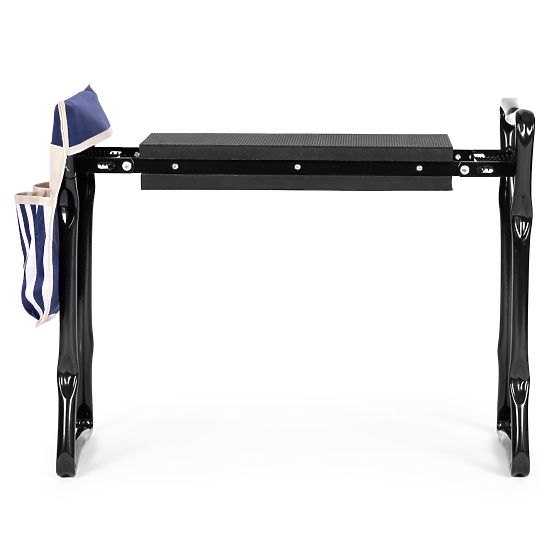 Skladací kľačadlo - stolička na prácu v záhrade 2v1 - modrá