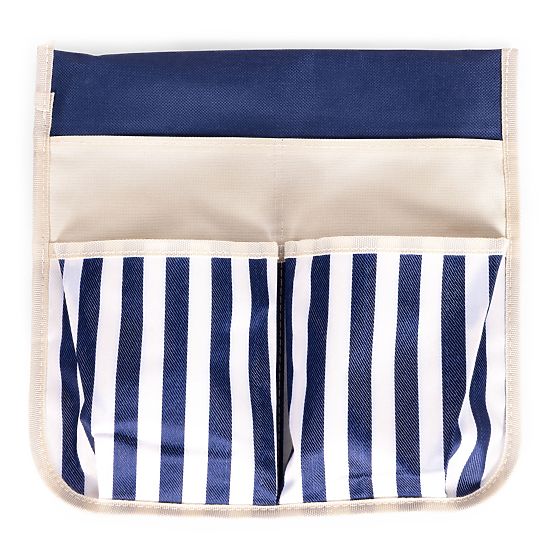 Skladací kľačadlo - stolička na prácu v záhrade 2v1 - modrá